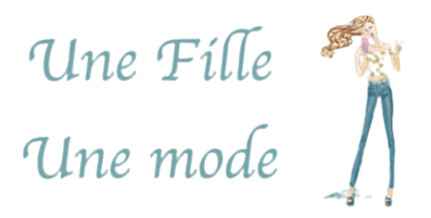 une fille une mode logo